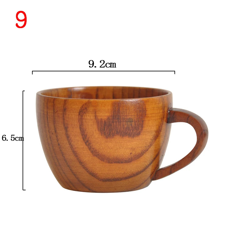 Handmade Wooden Big Belly Cup