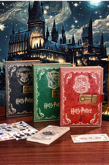 Harry Potter-Themed Notebook with Password Security for Fans and Collectors