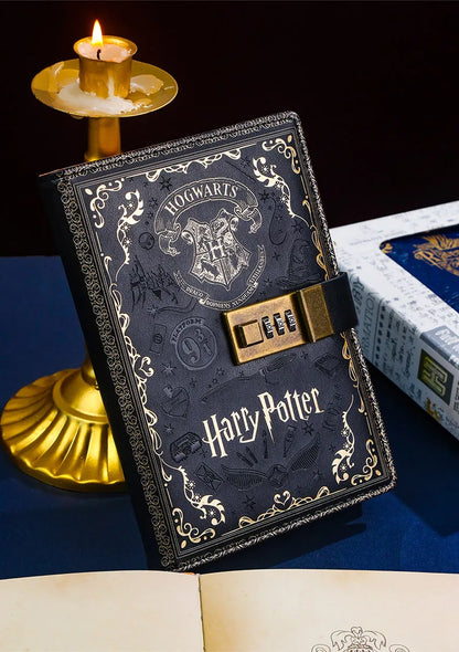 Harry Potter-Themed Notebook with Password Security for Fans and Collectors