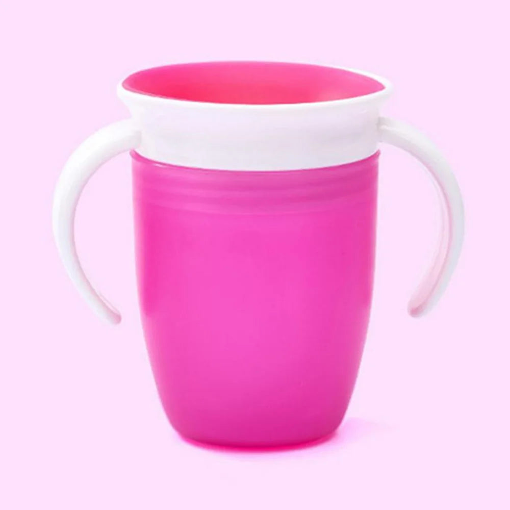 360 Degree Rotating Automatic Water Locking & Leak Prevention Drinkware - Compact Handle Design