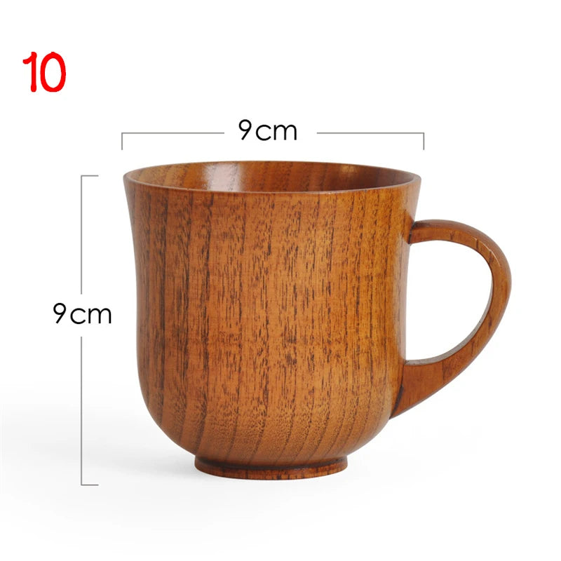 Handmade Wooden Big Belly Cup