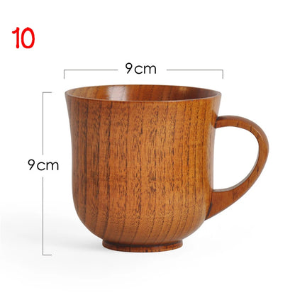 Handmade Wooden Big Belly Cup