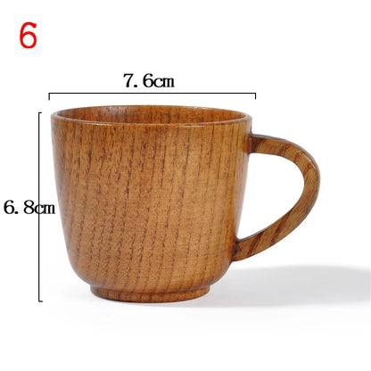 Handmade Wooden Big Belly Cup