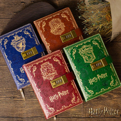 Harry Potter-Themed Notebook with Password Security for Fans and Collectors