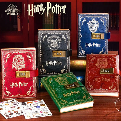 Harry Potter-Themed Notebook with Password Security for Fans and Collectors