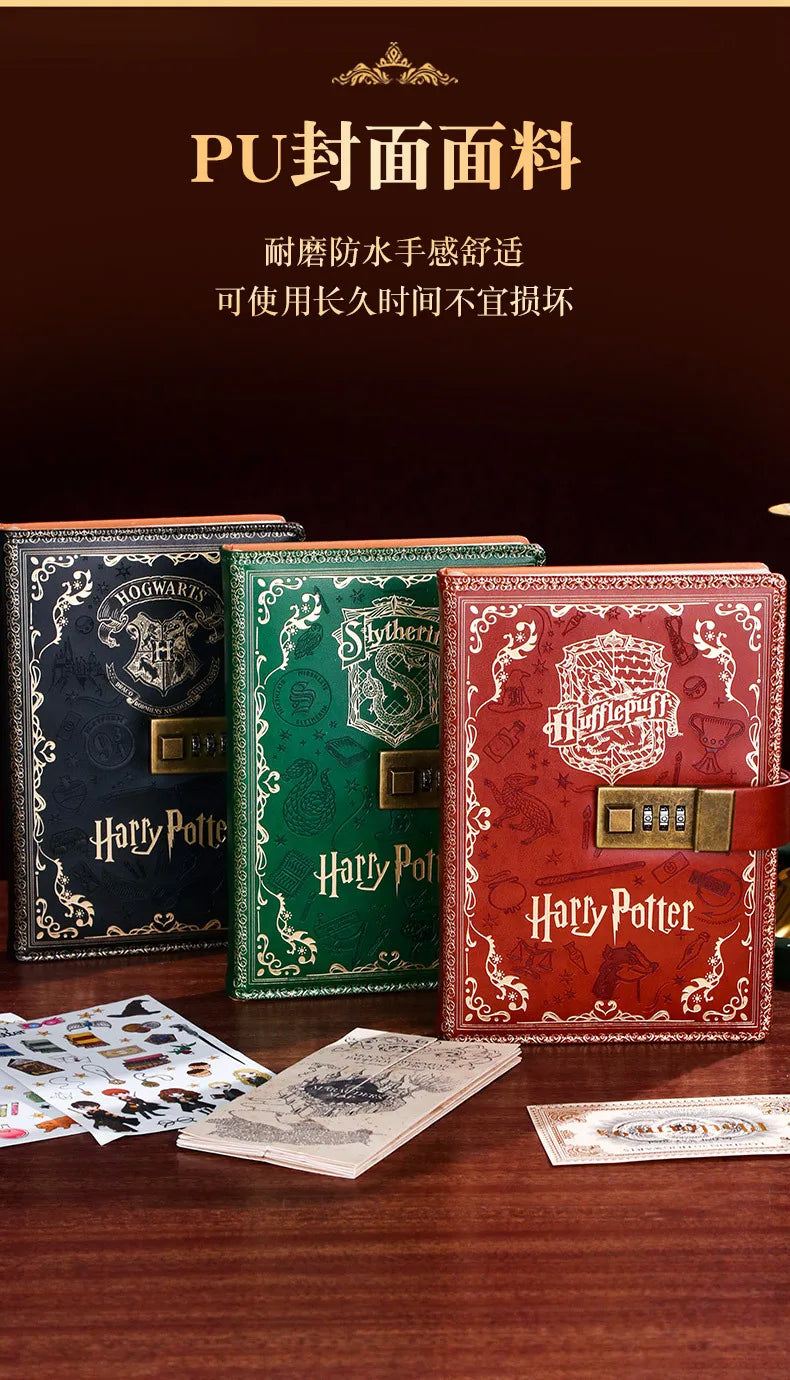 Harry Potter-Themed Notebook with Password Security for Fans and Collectors