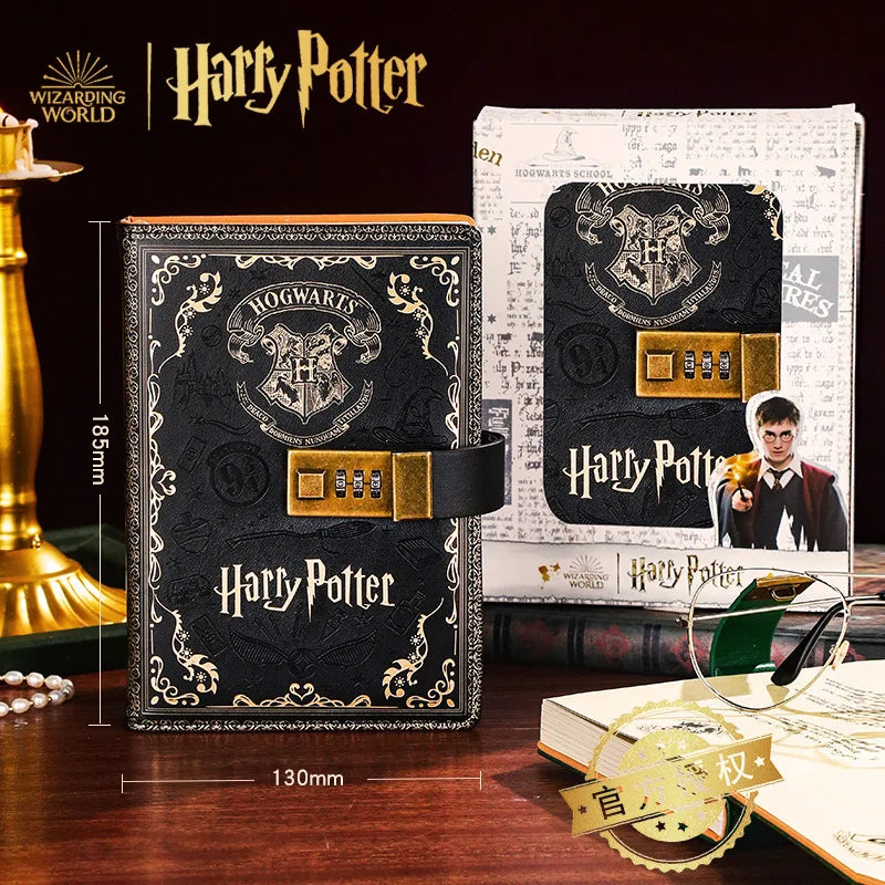 Harry Potter-Themed Notebook with Password Security for Fans and Collectors