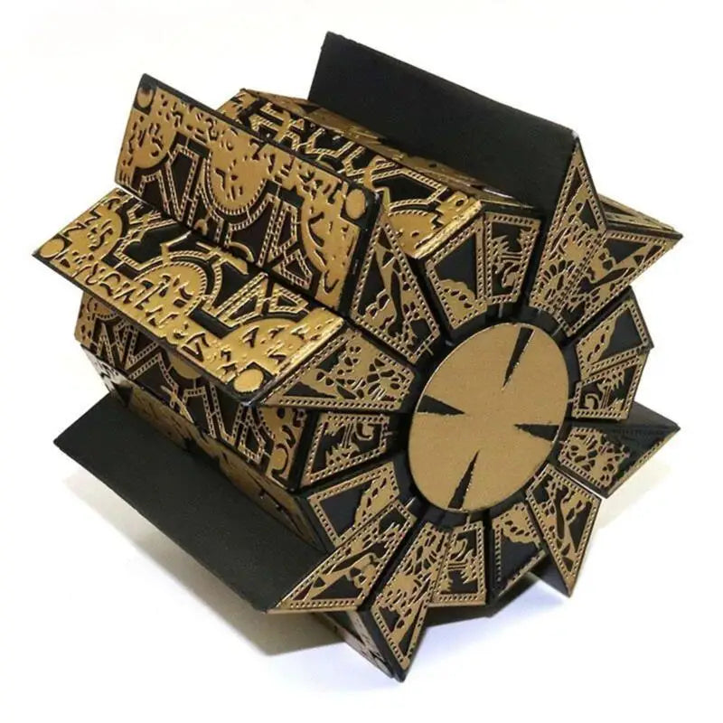 1 Hellraiser Puzzle Box Replica – Intricate Design with Hidden Compartment