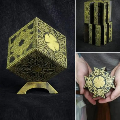 1 Hellraiser Puzzle Box Replica – Intricate Design with Hidden Compartment