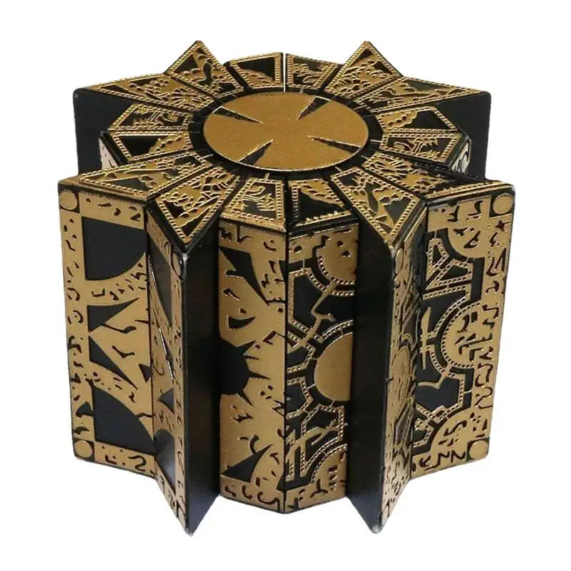 1 Hellraiser Puzzle Box Replica – Intricate Design with Hidden Compartment