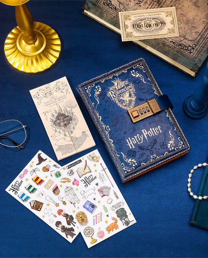 Harry Potter-Themed Notebook with Password Security for Fans and Collectors