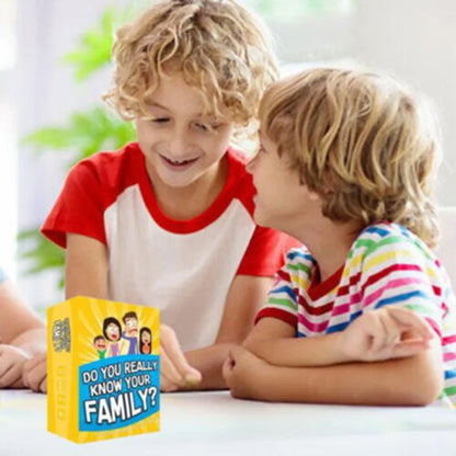 Family Card Game - Fun Trivia & Challenges for Kids, Teens, and Adults - Perfect for Game Night