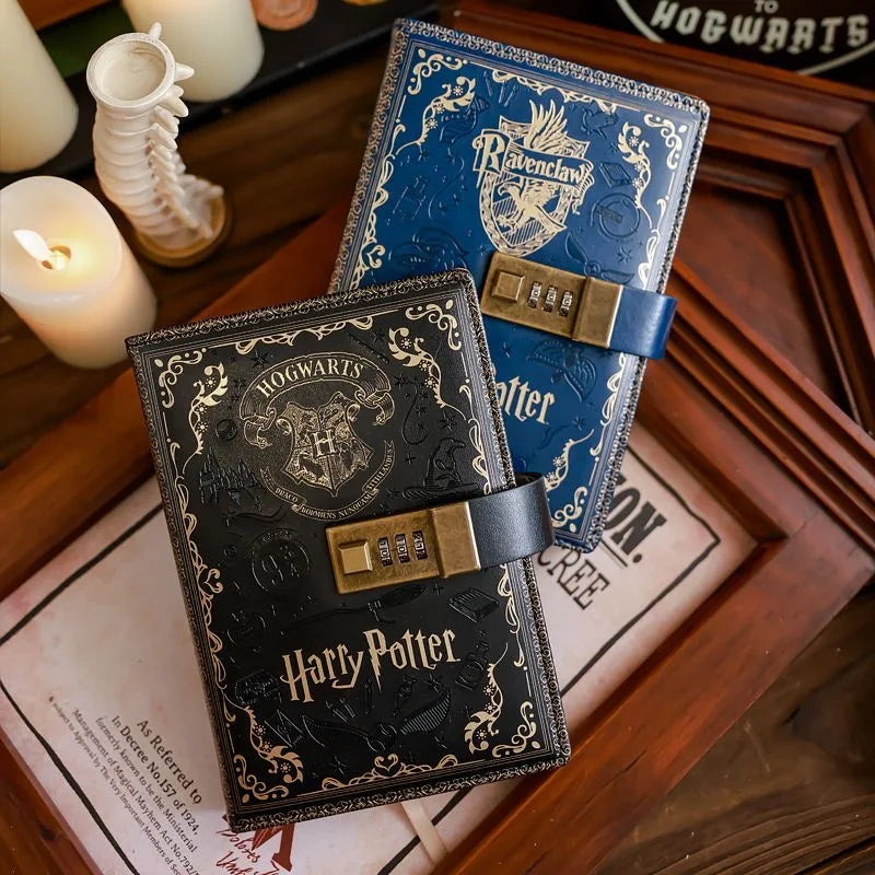 Harry Potter-Themed Notebook with Password Security for Fans and Collectors