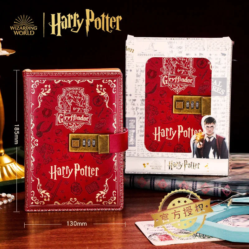 Harry Potter-Themed Notebook with Password Security for Fans and Collectors