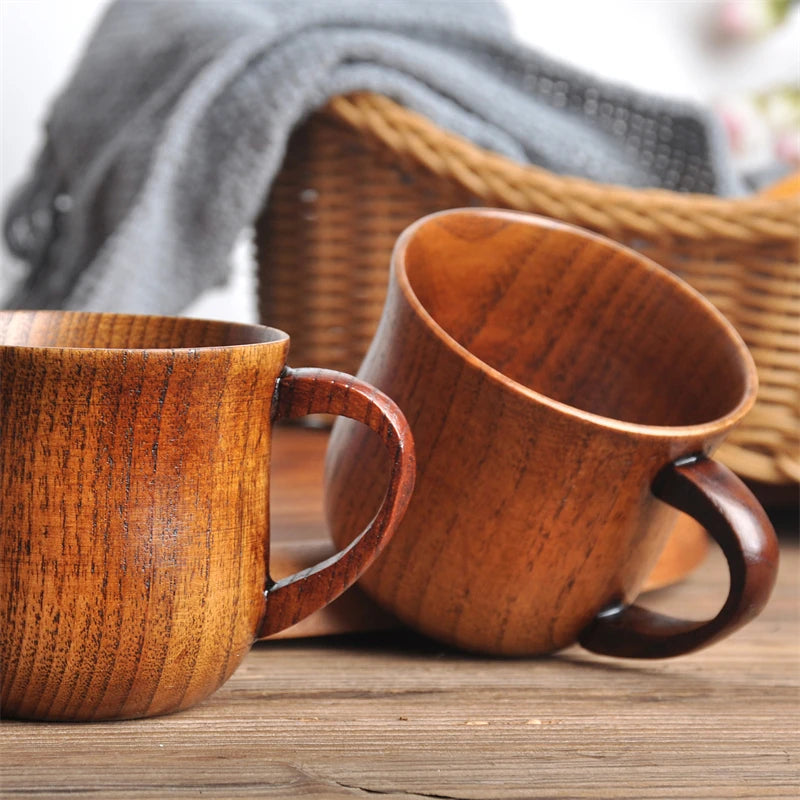 Handmade Wooden Big Belly Cup