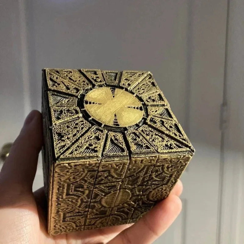 1 Hellraiser Puzzle Box Replica – Intricate Design with Hidden Compartment