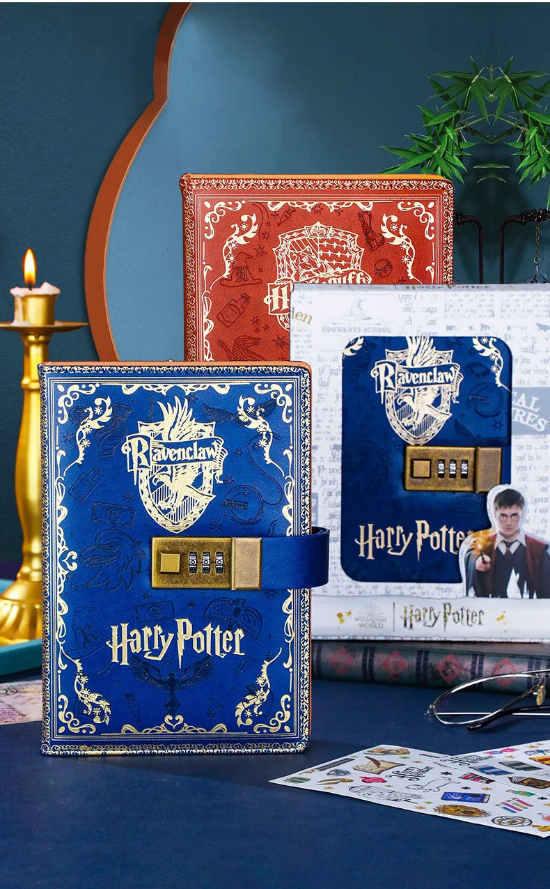 Harry Potter-Themed Notebook with Password Security for Fans and Collectors