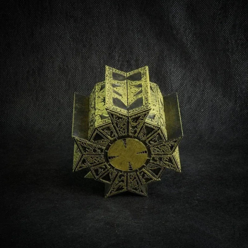 1 Hellraiser Puzzle Box Replica – Intricate Design with Hidden Compartment