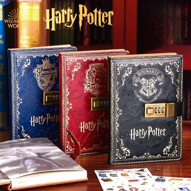 Harry Potter-Themed Notebook with Password Security for Fans and Collectors