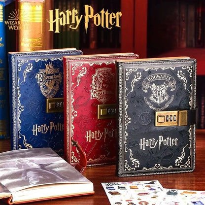 Harry Potter-Themed Notebook with Password Security for Fans and Collectors