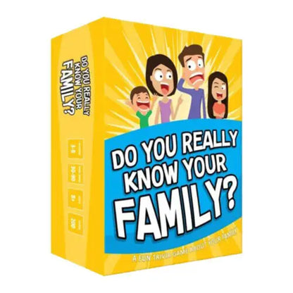 Family Card Game - Fun Trivia & Challenges for Kids, Teens, and Adults - Perfect for Game Night