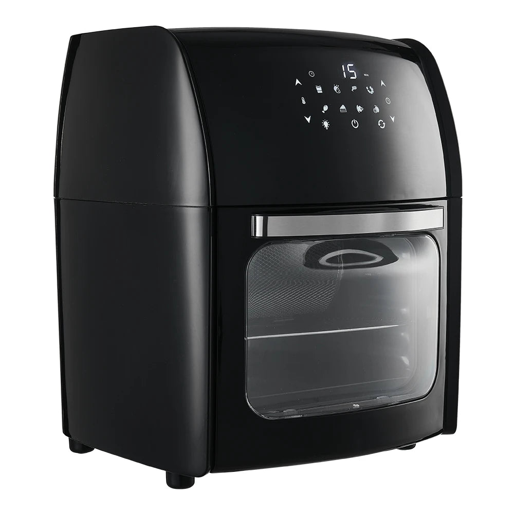 12L Digital Air Fryer with Non-Stick Basket, Adjustable Timer, and Temperature Control